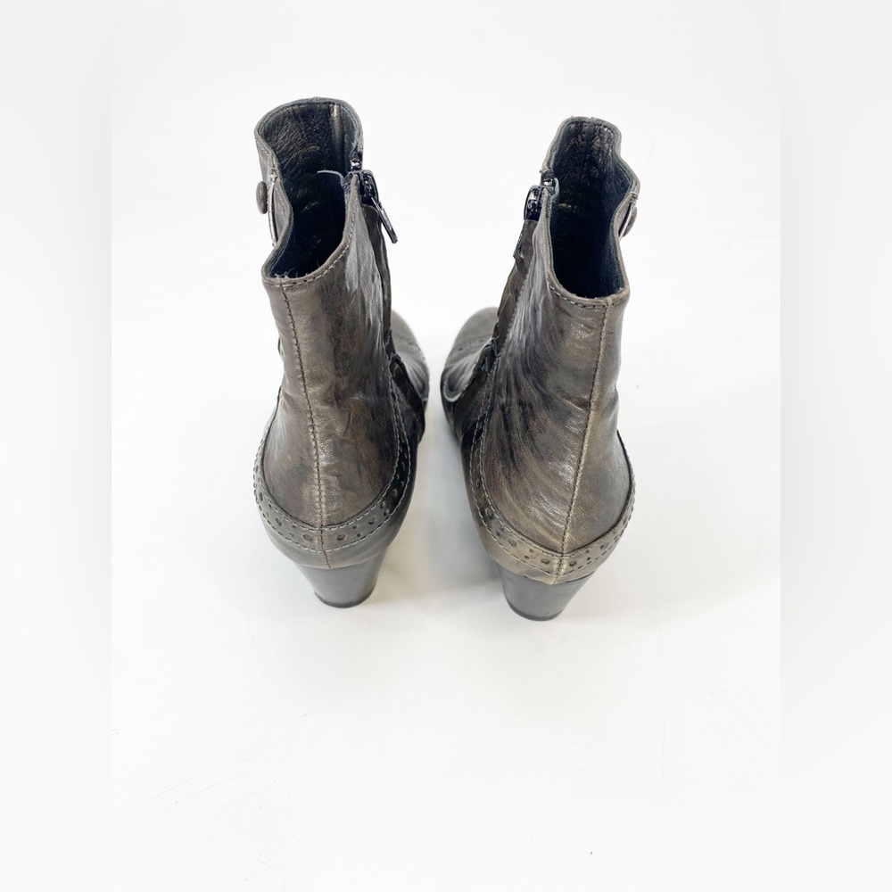 Vic Matie Leather Ankle Boots Sz 7 - Picture 4 of 5